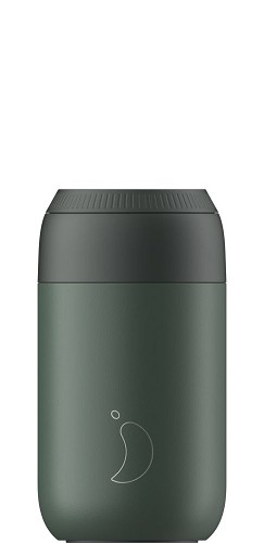 Chillys Coffee Cup 340ml Pine Green